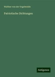 Cover von Patriotische Dichtungen