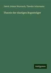 Cover von Theorie der elastigen Bogenträger