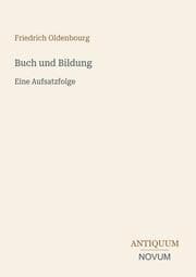 Cover von Buch und Bildung