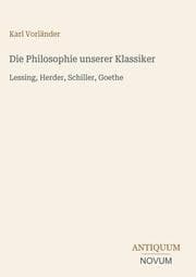 Cover von Die Philosophie unserer Klassiker