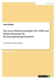 Cover von Das neue Diskussionspapier des IASB zum Rahmenkonzept für Rechnungslegungsstandards