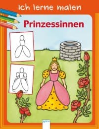 Cover von Ich lerne malen. Prinzessinnnen