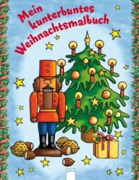 Cover von Mein kunterbuntes Weihnachtsmalbuch