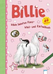 Cover von Mein liebstes Pony-Mal-und Rätselbuch - Billie