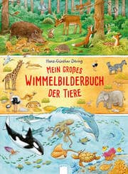 Cover von Mein großes Wimmelbilderbuch der Tiere