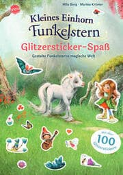Cover von Kleines Einhorn Funkelstern - Glitzersticker-Spaß
