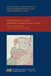 Cover von Protestantismus in den baltischen Landen und in Litauen