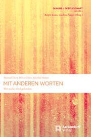 Cover von Mit anderen Worten