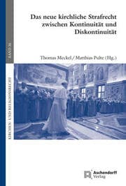 Cover von Das neue kirchliche Strafrecht zwischen Kontinuität und Diskontinuität