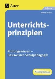 Cover von Unterrichtsprinzipien