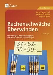Cover von Rechenschwäche überwinden, Klasse 1/2