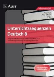 Cover von Unterrichtssequenzen Deutsch 8