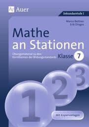 Cover von Mathe an Stationen 7