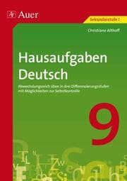 Cover von Hausaufgaben Deutsch