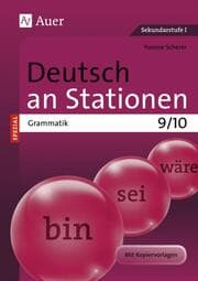 Cover von Deutsch an Stationen spezial Grammatik 9-10