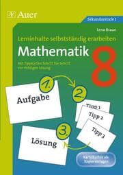 Cover von Lerninhalte selbstständig erarbeiten Mathematik 8