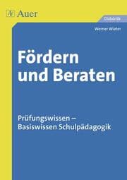 Cover von Fördern und Beraten