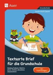 Cover von Textsorte Brief für die Grundschule