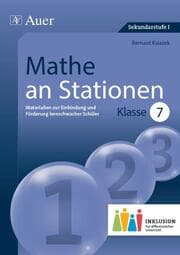 Cover von Mathe an Stationen