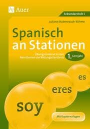 Cover von Spanisch an Stationen