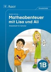 Cover von Komm mit ins Matheabenteuer mit Lisa und Ali - 1. Klasse