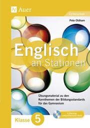 Cover von Englisch an Stationen, Gymnasium