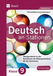 Cover von Deutsch an Stationen - Klasse 9
