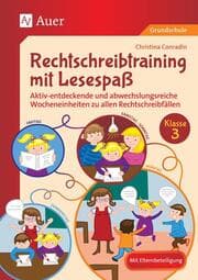 Cover von Rechtschreibtraining mit Lesespaß - Klasse 3