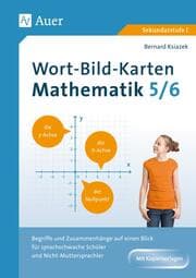 Cover von Wort-Bild-Karten Mathematik Klassen 5-6
