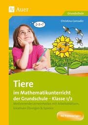 Cover von Tiere im Mathematikunterricht der Grundschule 1/2
