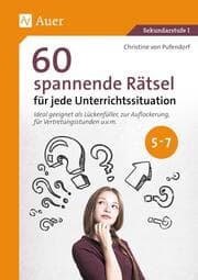 Cover von 60 spannende Rätsel für jede Unterrichtssituation