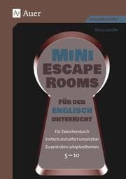 Cover von Mini-Escape Rooms für den Englischunterricht