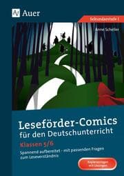 Cover von Leseförder-Comics für den Deutschunterricht 5-6
