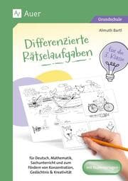 Cover von Differenzierte Rätselaufgaben für die 3. Klasse