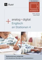 Cover von Analog + digital: Englisch an Stationen 4