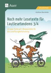 Cover von Noch mehr Lesetexte für Lautlesetandems 3/4
