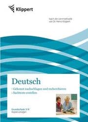 Cover von Nachschlagen & recherchieren - Sachtexte erstellen