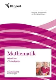 Cover von Gewichte - Textaufgaben Grundschule 3/4