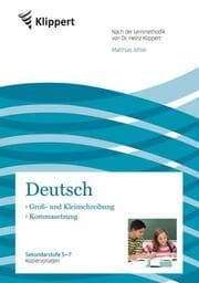 Cover von Deutsch - Groß- und Kleinschreibung/Kommasetzung