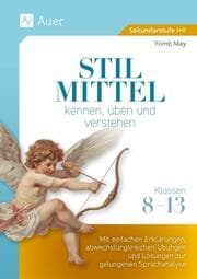 Cover von Stilmittel kennen, üben und verstehen Klassen 8-13