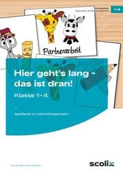 Cover von Hier geht's lang - das ist dran! Klasse 1-4