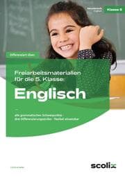 Cover von Freiarbeitsmaterialien für die 5. Klasse: Englisch