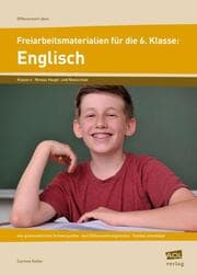 Cover von Freiarbeitsmaterialien für die 6. Klasse: Englisch
