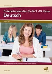 Cover von Freiarbeitsmaterialien für die 9.+10. Klasse: Deutsch