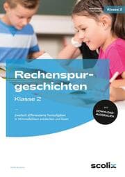 Cover von Rechenspurgeschichten Klasse 2
