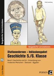Cover von Stationenlernen Geschichte 5/6 Band 1 - inklusiv