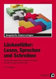 Cover von Lückenfüller: Lesen, Sprechen und Schreiben