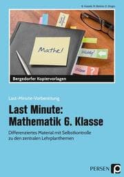 Cover von Last Minute: Mathematik 6. Klasse