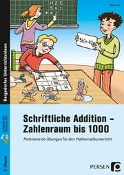 Cover von Schriftliche Addition - Zahlenraum bis 1000
