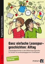 Cover von Ganz einfache Lesespurgeschichten: Alltag